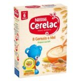 Cerelac 8 Cereais Mel Nestlé - 8 Cereals Honey Baby Food 250g