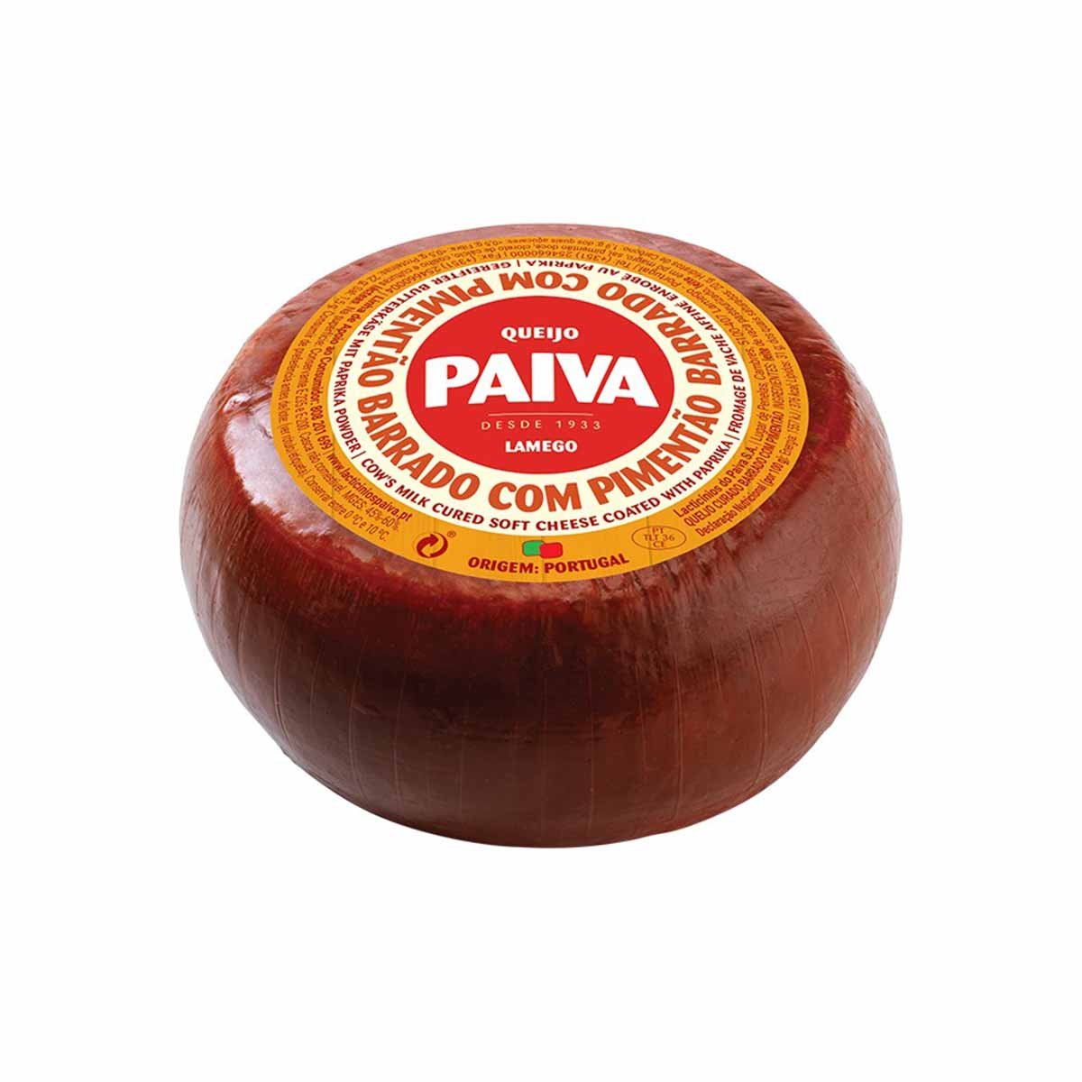 Queijo de Vaca Paiva Lamego com Pimentão 500g
